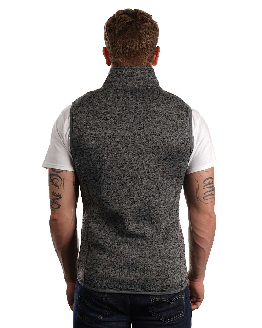Men's Sweater Knit Vest - 3910 8