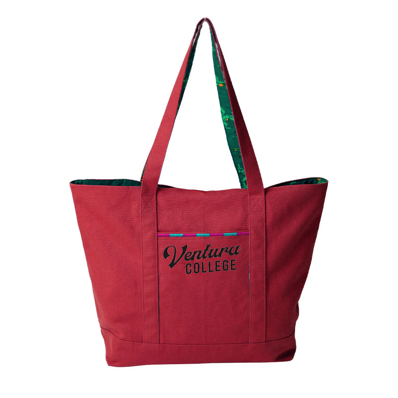 Polyester Cotton Handcloth Bag, custom tote bag with logo imprint 2