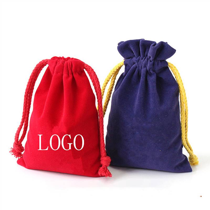 Velvet Jewelry Drawstring Bag 1