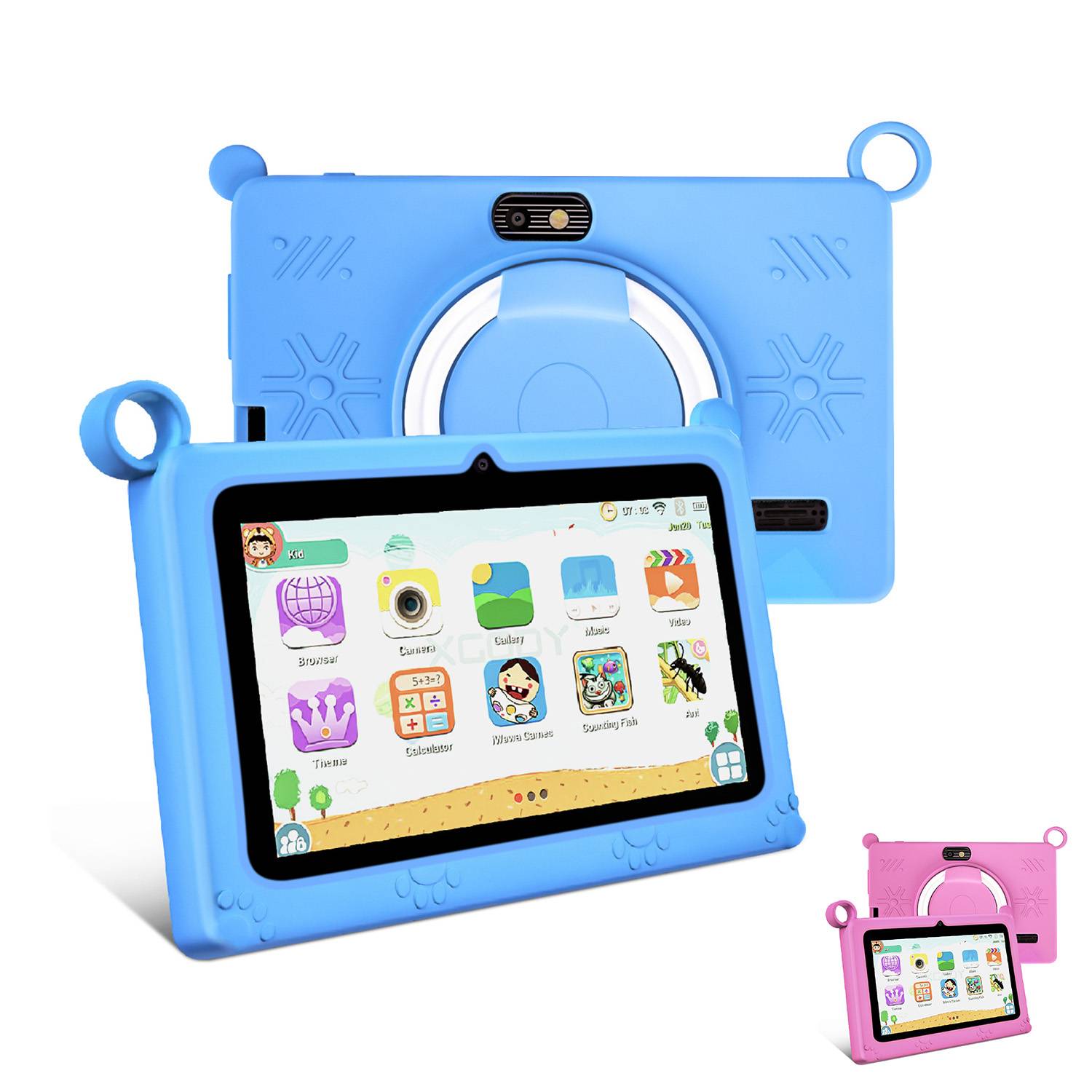 7 Inch Lightweight HD Screen Kids Tablet w/ Case 11