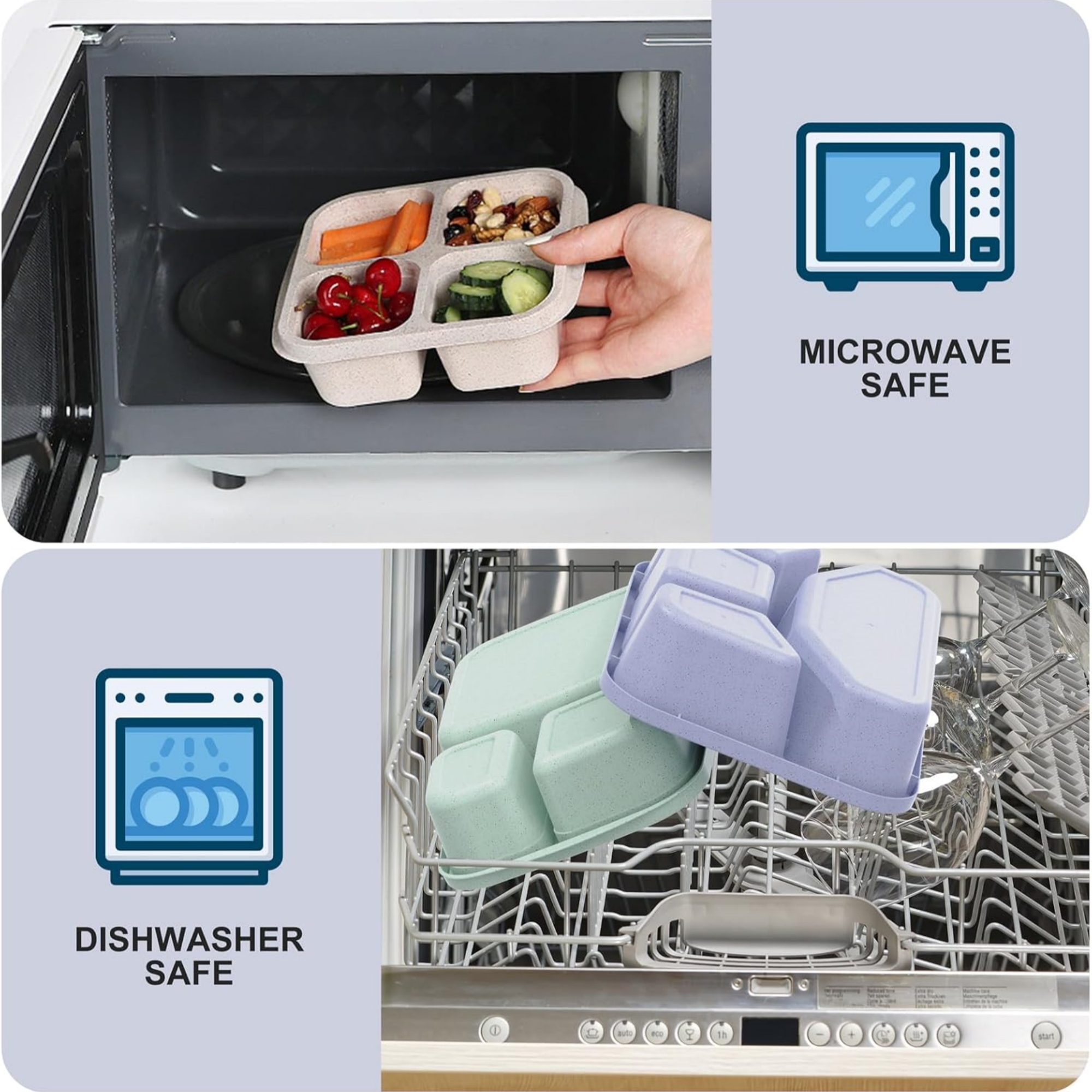 5-Compartments Lunch Box 1