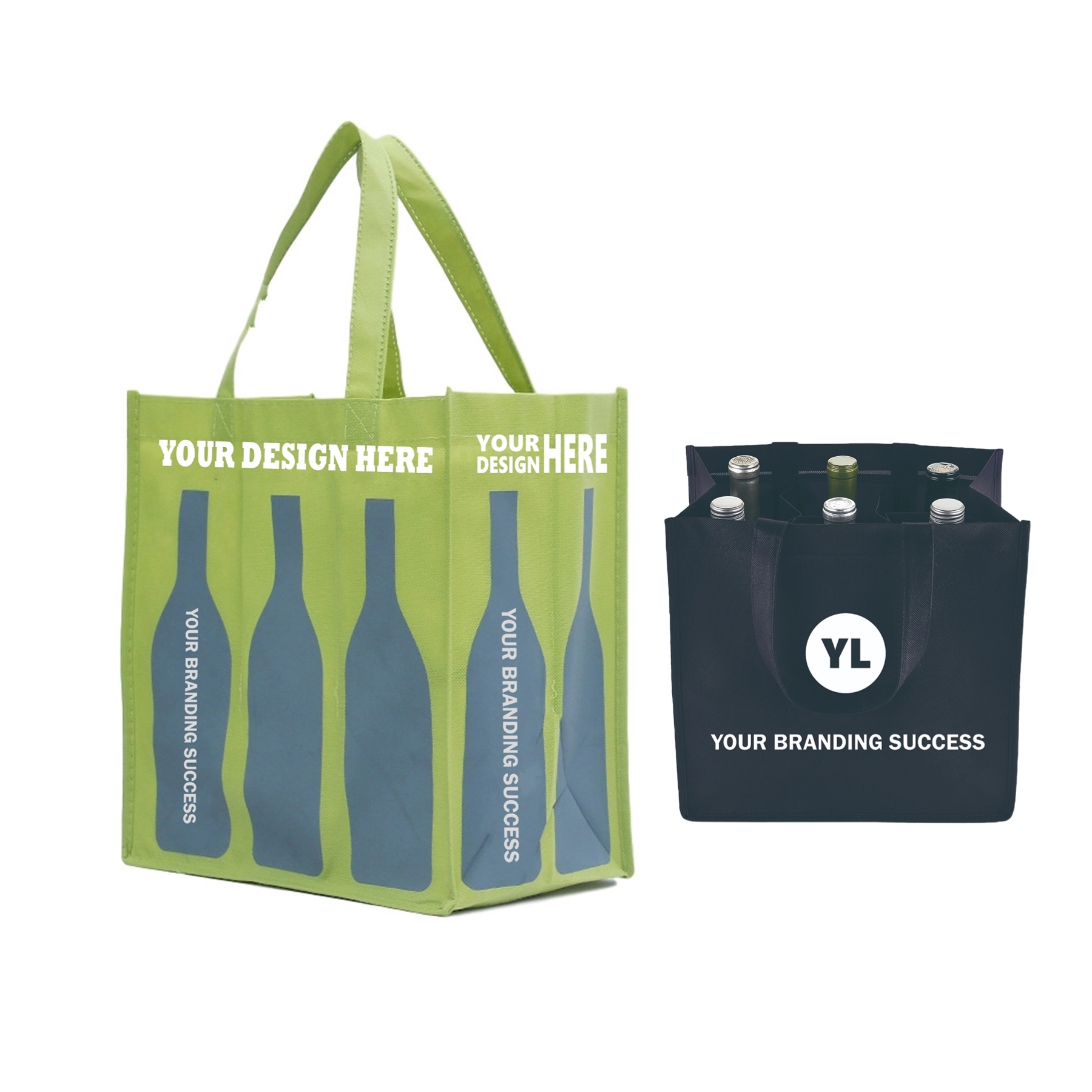 6 Bottle Non Woven Wine Bag