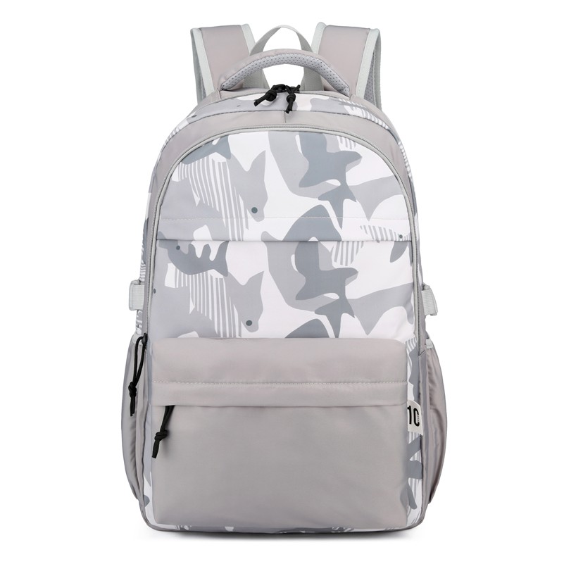 Black/White Texture Business Laptop Backpack, 15.6-Inch Laptop/Tablet, Lightweight 2