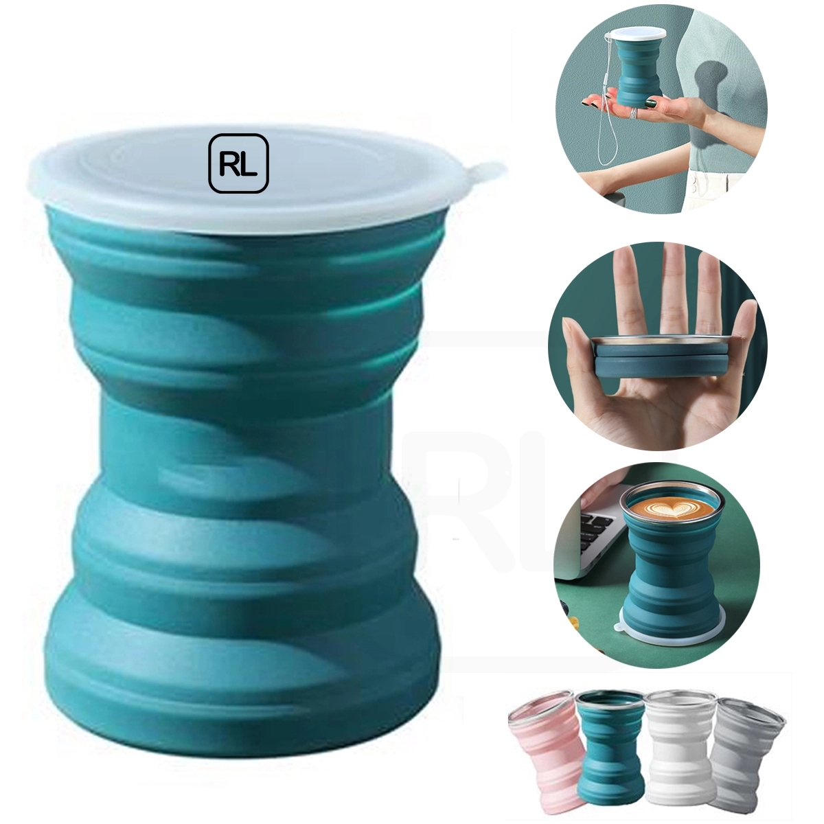 Silicone Collapsible Water Cup 2
