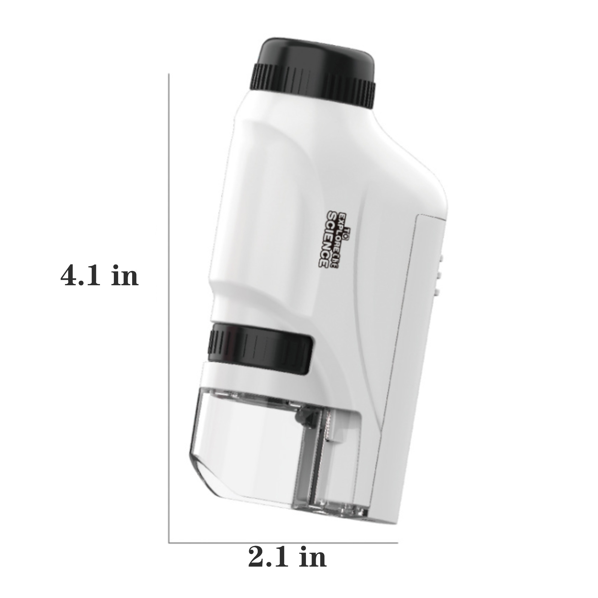 60X to 120X Microscope Kids Portable Optical 2