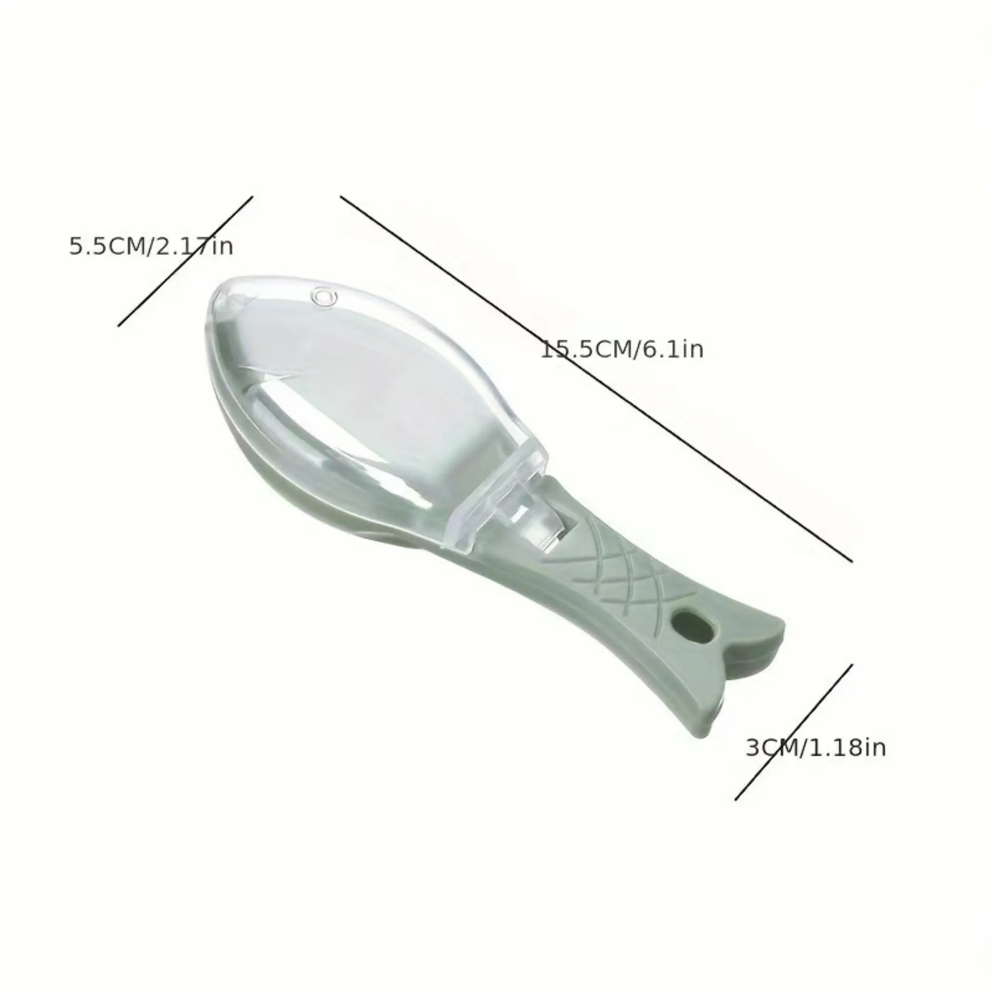 All-in-One Kitchen Tool: Fish Scaler, Grater and Peeler 2