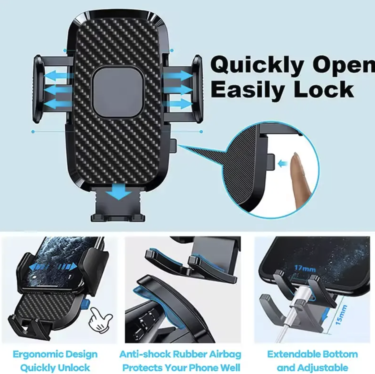 Car Phone Holder Mount 1
