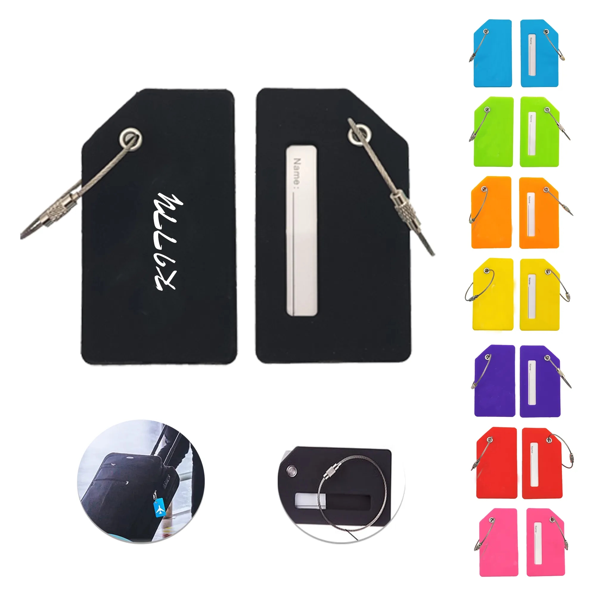 Silicone Luggage Tag