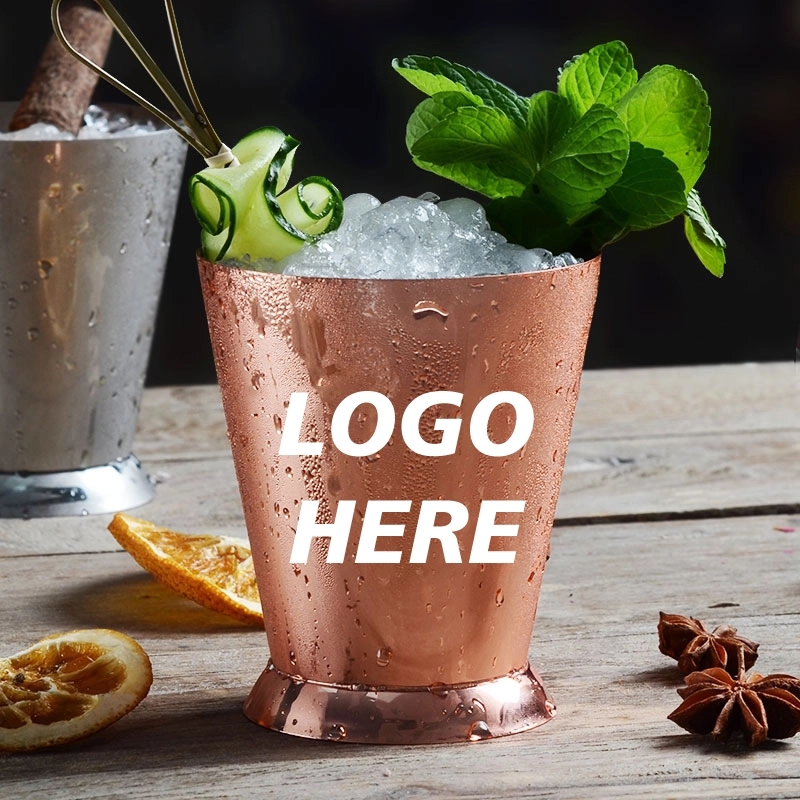 Custom 13 oz Stainless Steel Julep Cup 2