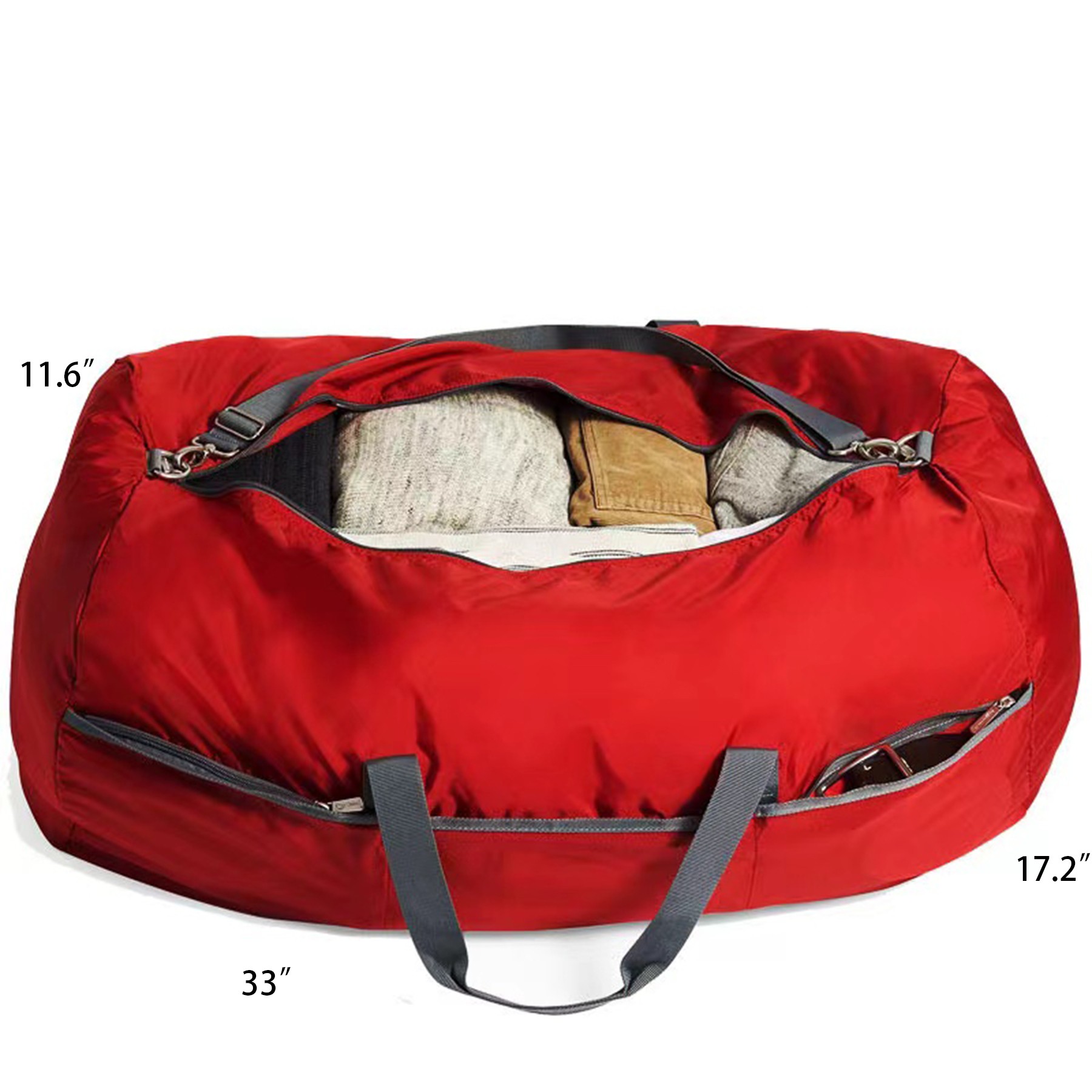 Large Nylon Duffel Bag 2