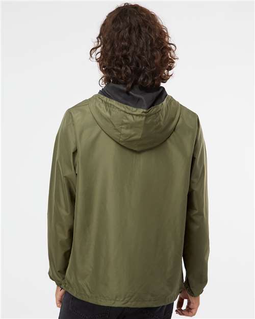 Unisex Lightweight Quarter-Zip Windbreaker Pullover Jacket - EXP54LWP 40