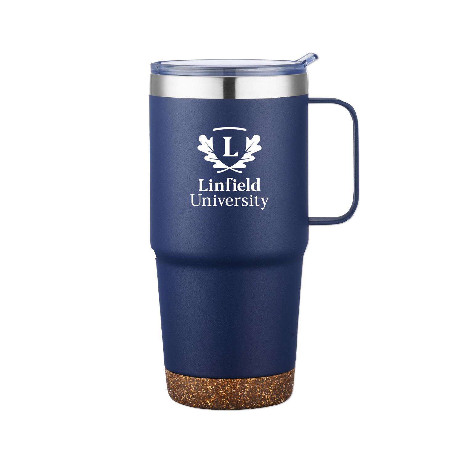 24 Oz. Travel Mug with Cork Bottom 5
