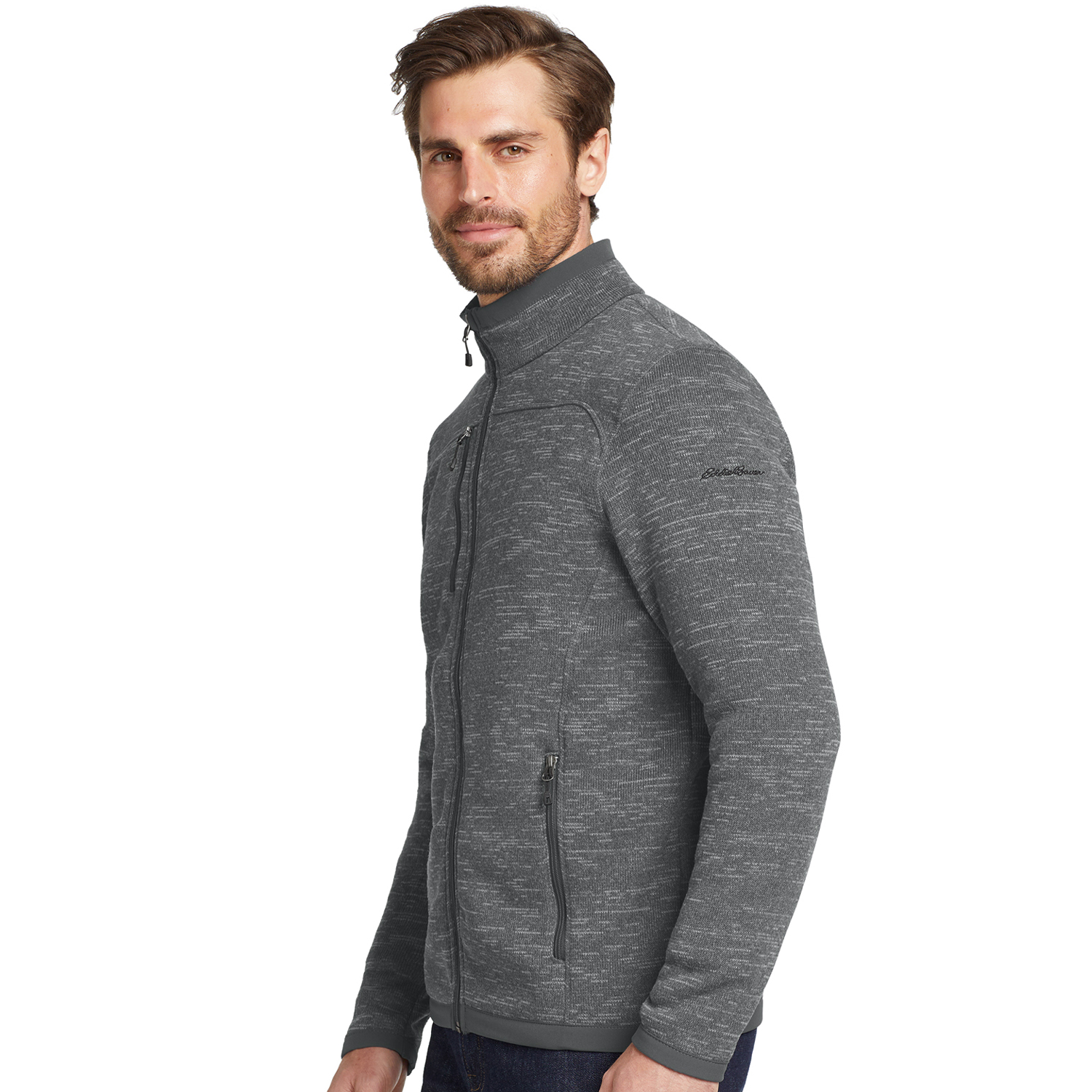 Eddie Bauer® Sweater Fleece Full-Zip 3