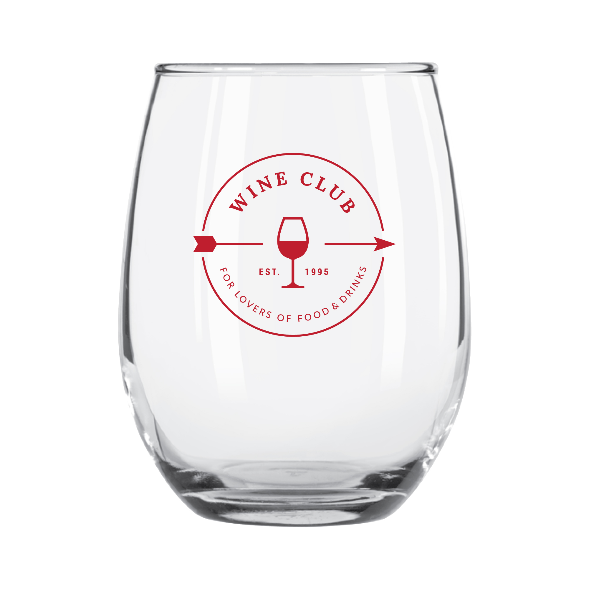 9 oz Stemless Wine Glass