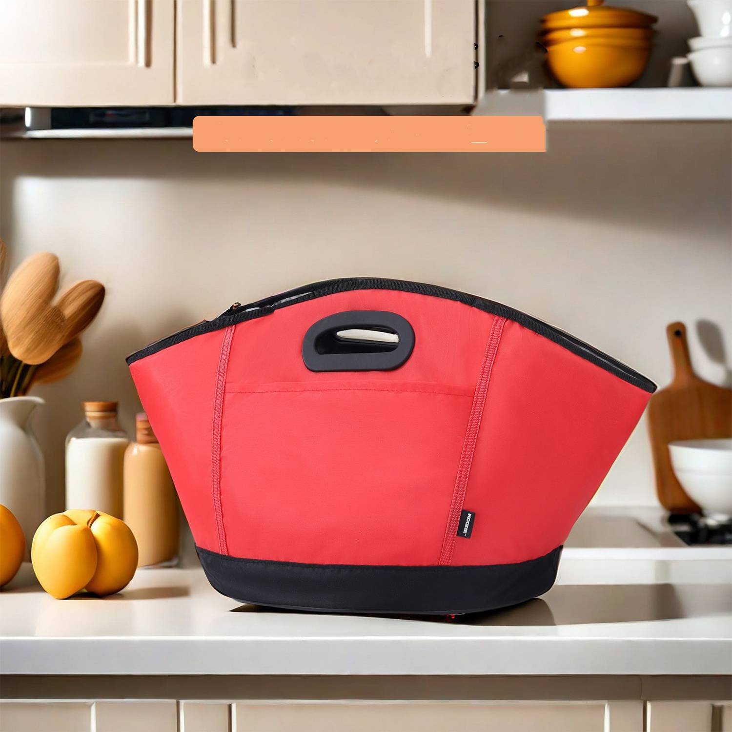 Insulated Lunch Cooler Bucket Shape Bag 5