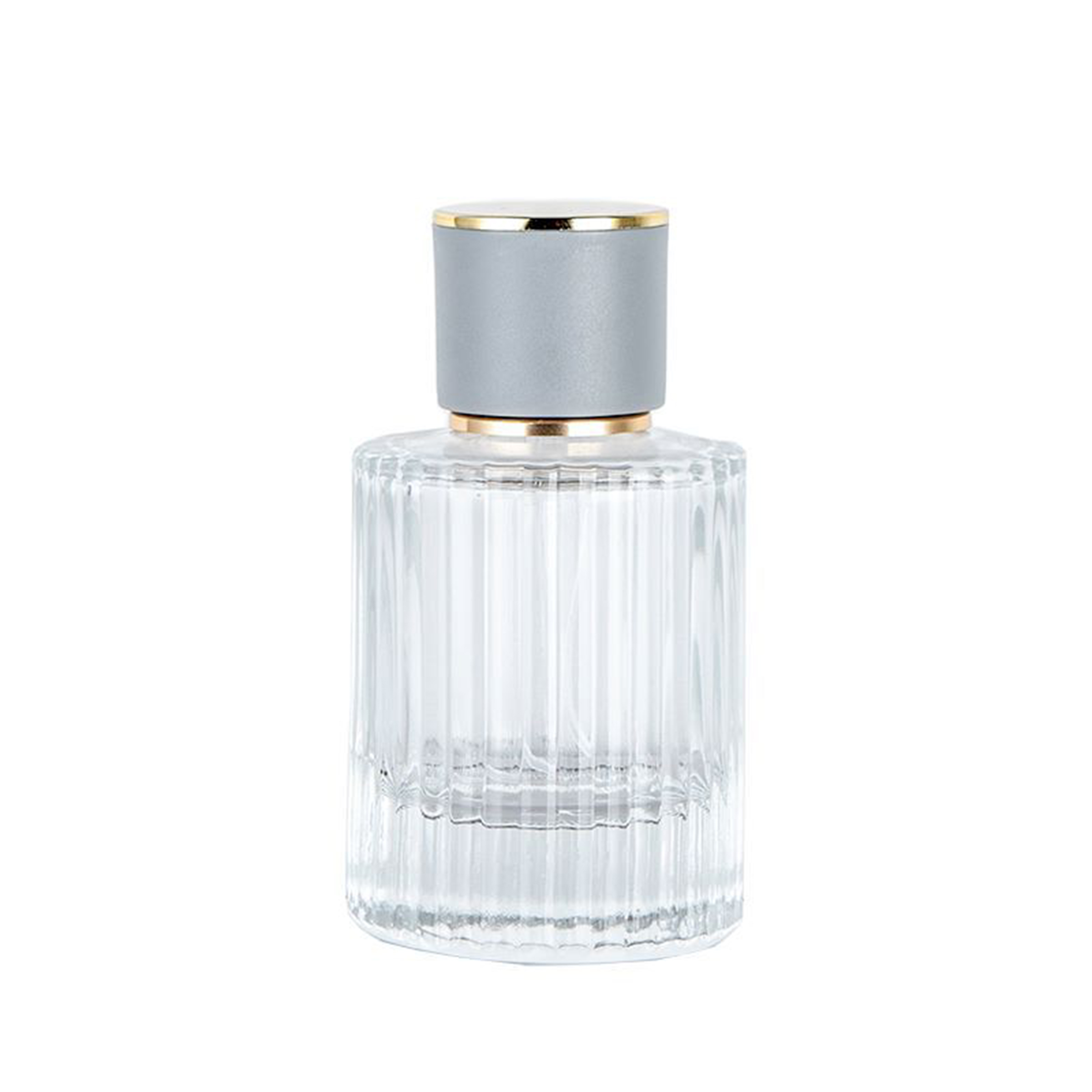 1.7oz Vertical Stripe Glass Perfume Bottle 6