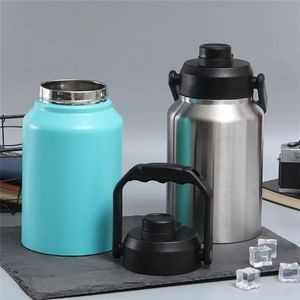 64oz Double Wall Vacuum Insulated Water Bottle, custom water bottle with logo imprint 2