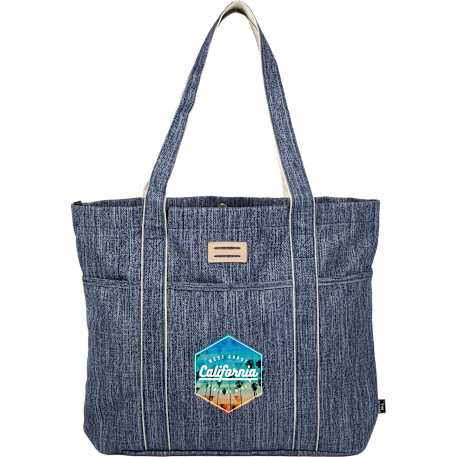 The Goods Navy Heather Carry All Tote 34