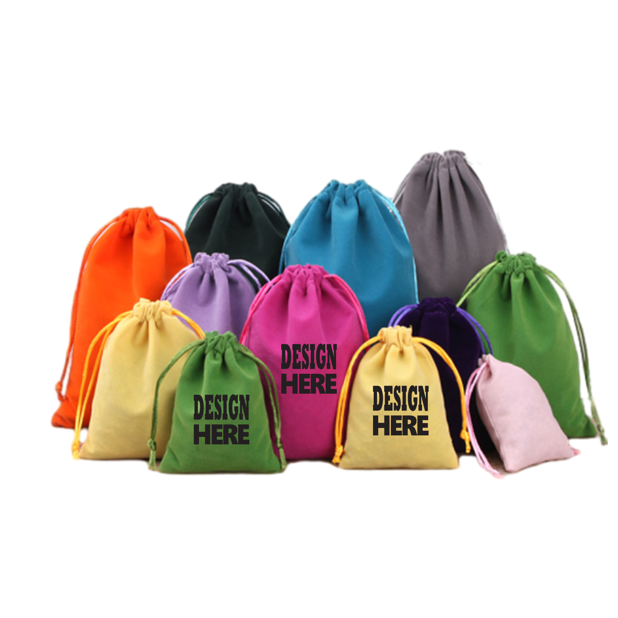 Velvet Drawstring Jewelry Gift Bag 2