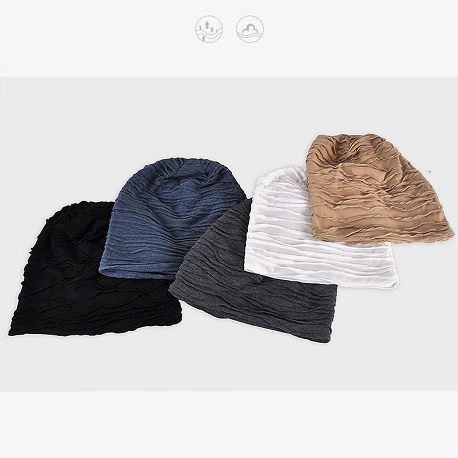 Silky Satin Lined Bonnet Sleep Cap 6