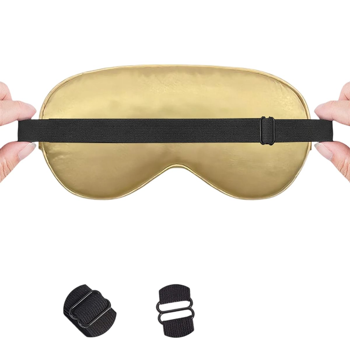 Adjustable Eye Mask Satin Soft Design 36