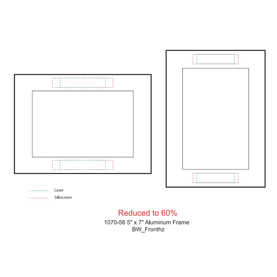 5" x 7" Aluminum Frame 25