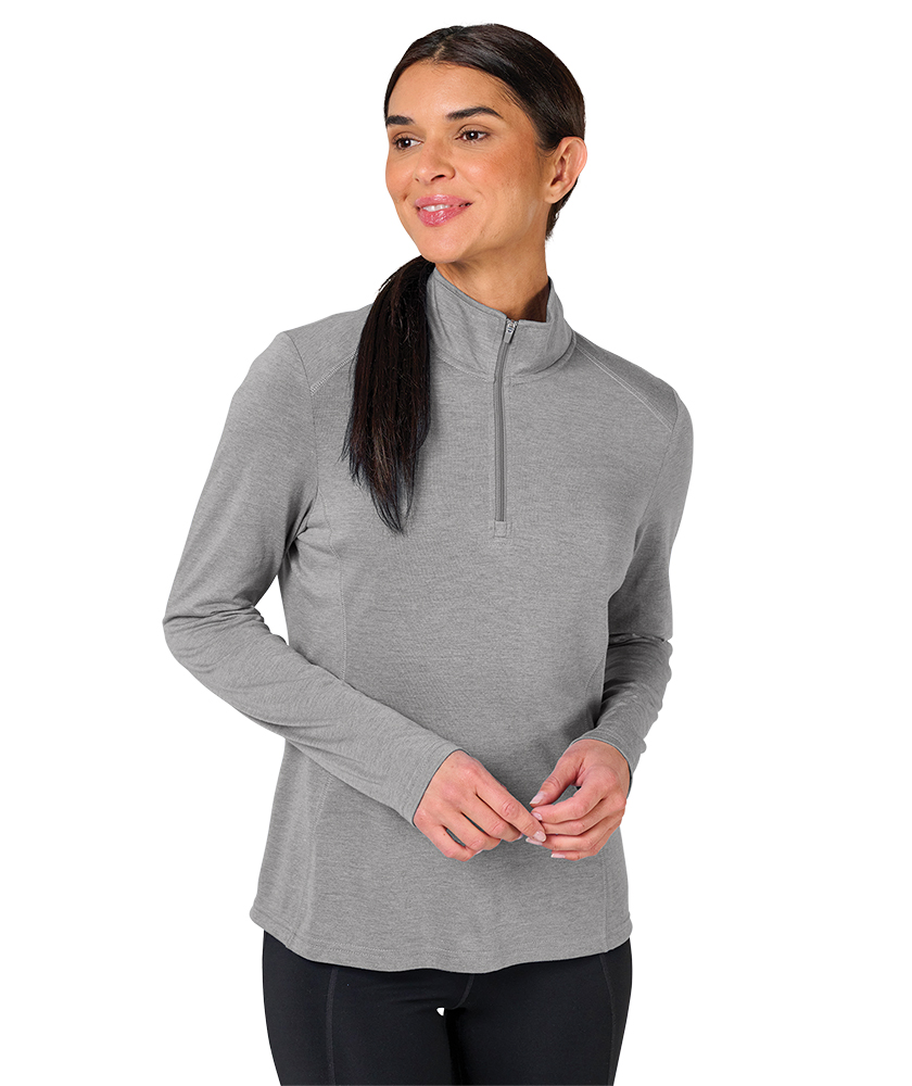 Women's Vista Tri-Blend Quarter Zip 19