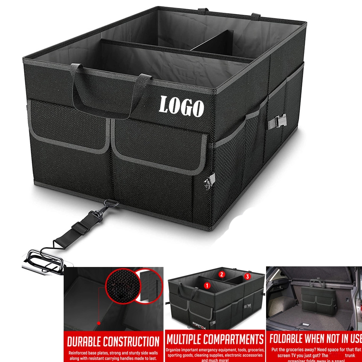 Large Car Trunk Organizer 4