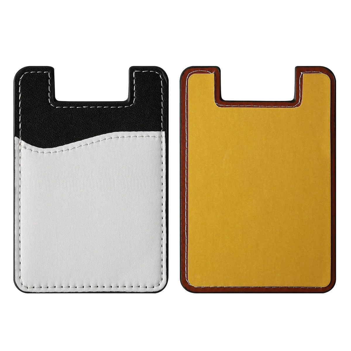 Adhesive Leather Card Holder for Phone Backs 9