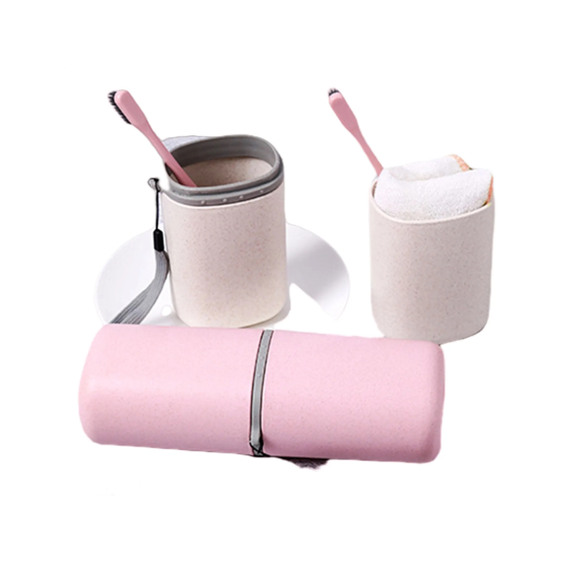 Travel Toothbrush Cup Case Holders 3