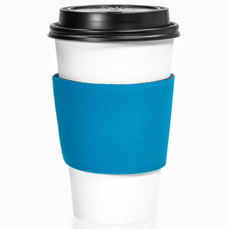 Fluorescent Neon Foam Collapsible Coffee Wraps 25