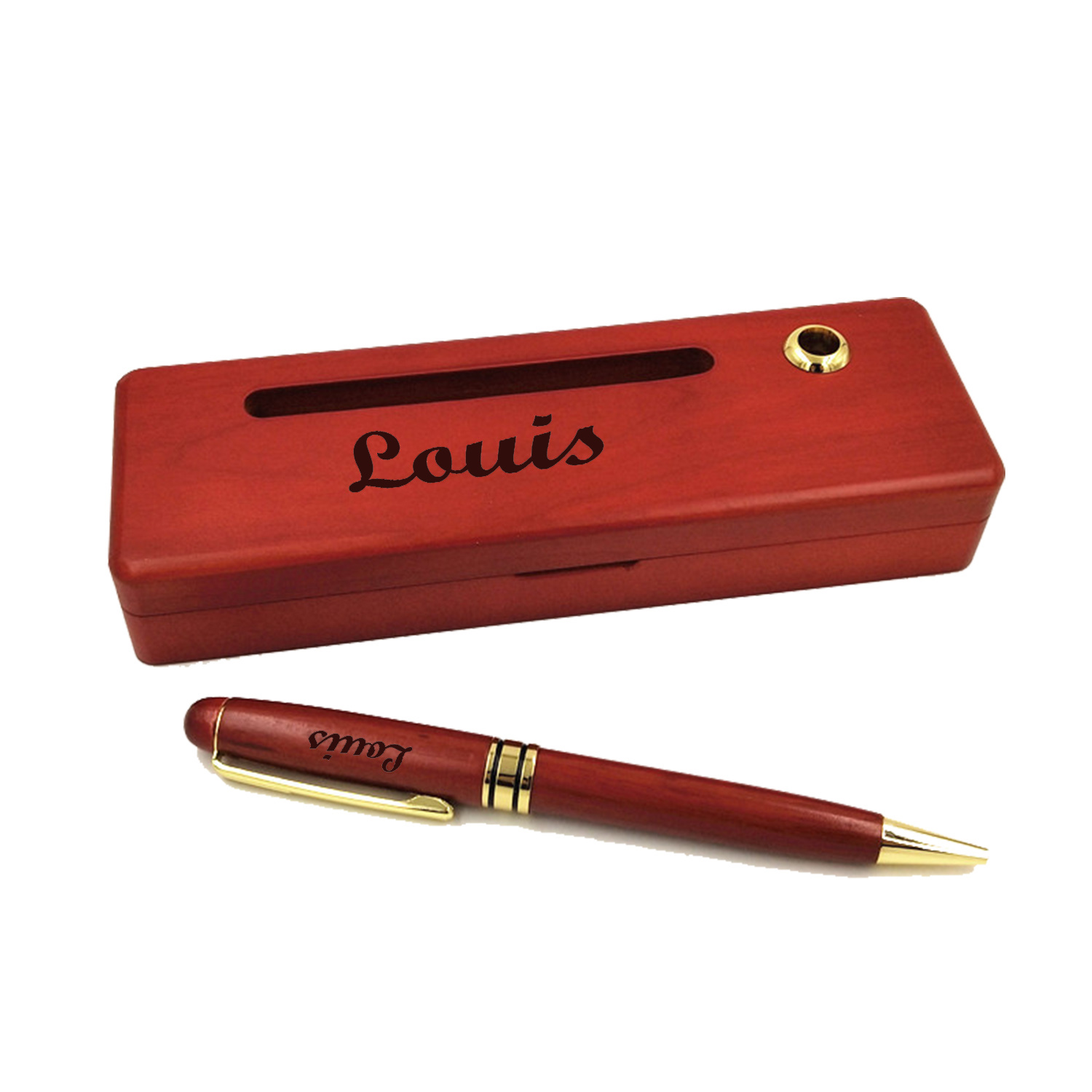 Pen with Wooden Case 2