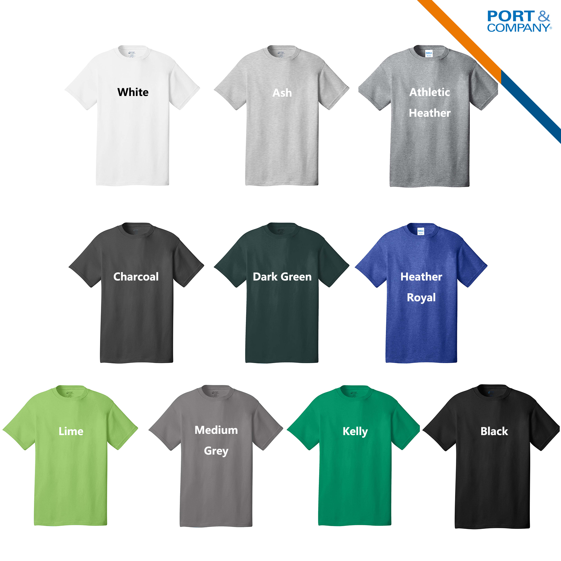 Port & Company® Cotton/Polyester Tees 5