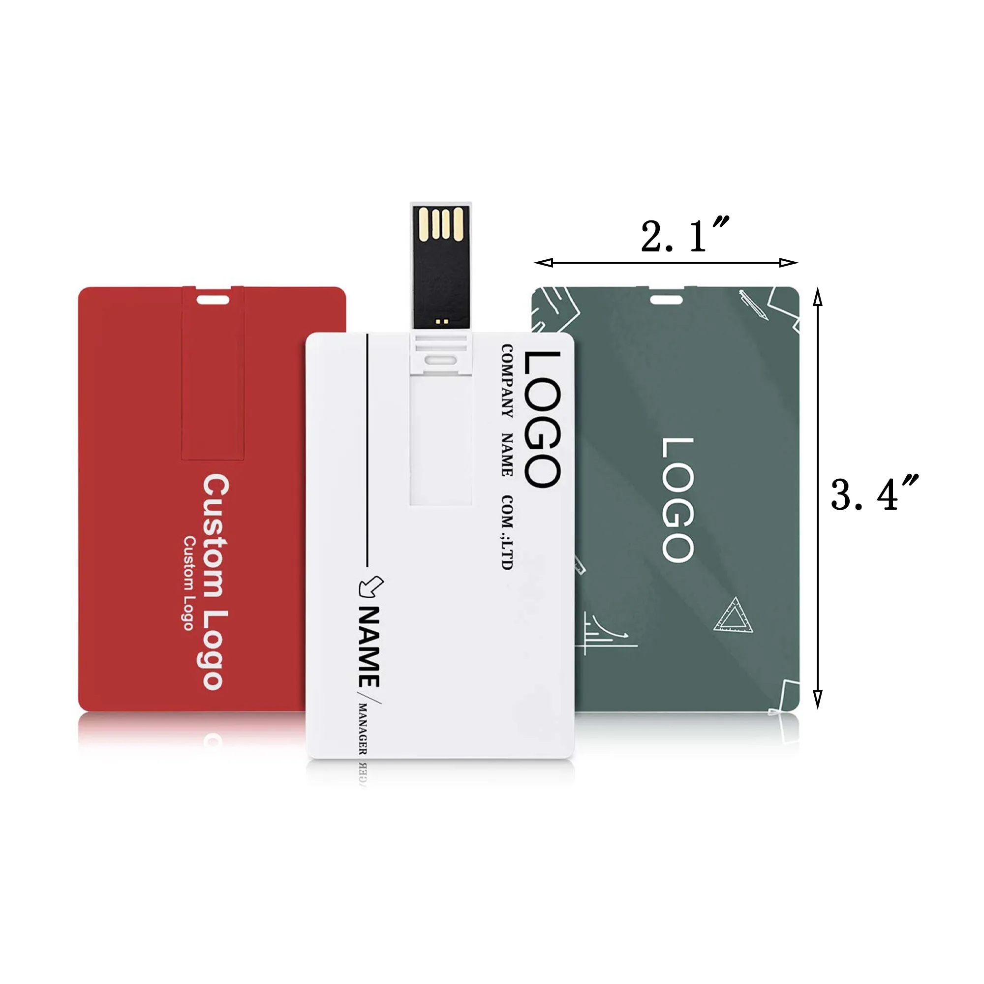 Company Business Card USB Flash Drive 2