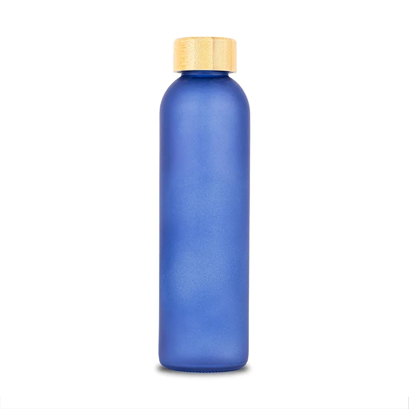 Beverly Glass Water Bottle 24 oz, custom glassware with logo imprint 10