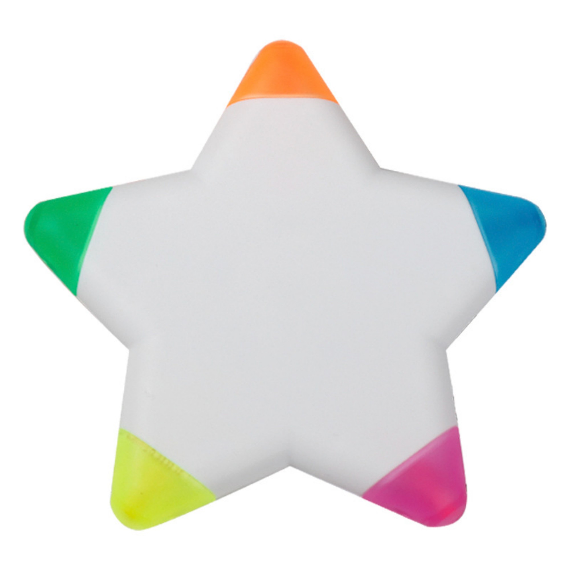 Five Color Star Shaped Highlighters 3