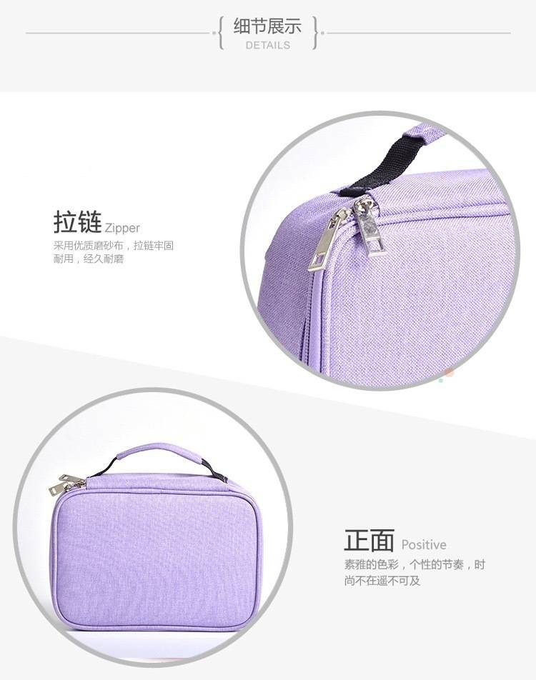 Oxford Large capacity waterproof pencil case/bag 3