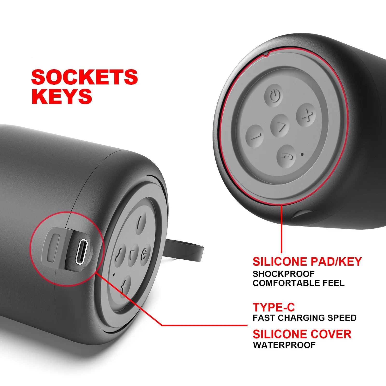 45mm Bluetooth Speaker 5