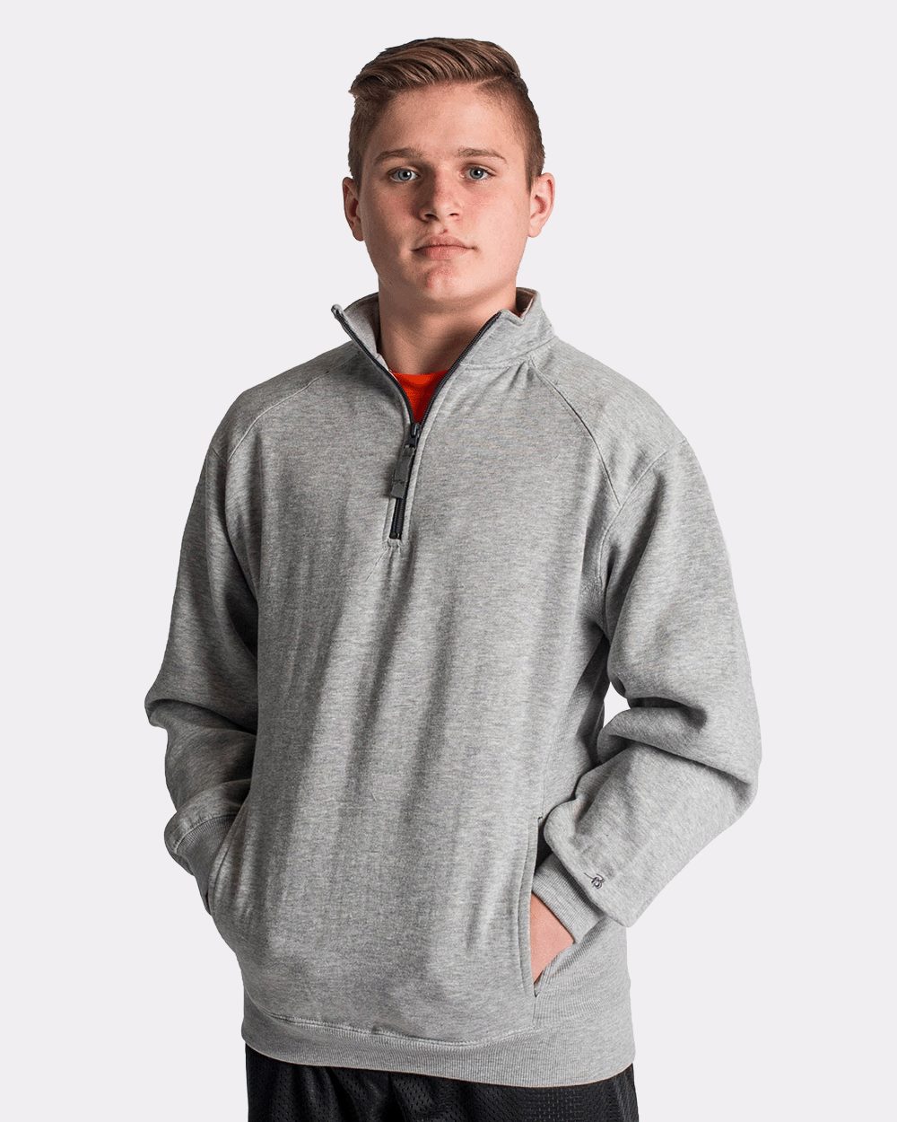 Men's Quarter-Zip Sweatshirt - 1286, custom hoodie or sweatshirt with logo imprint 16