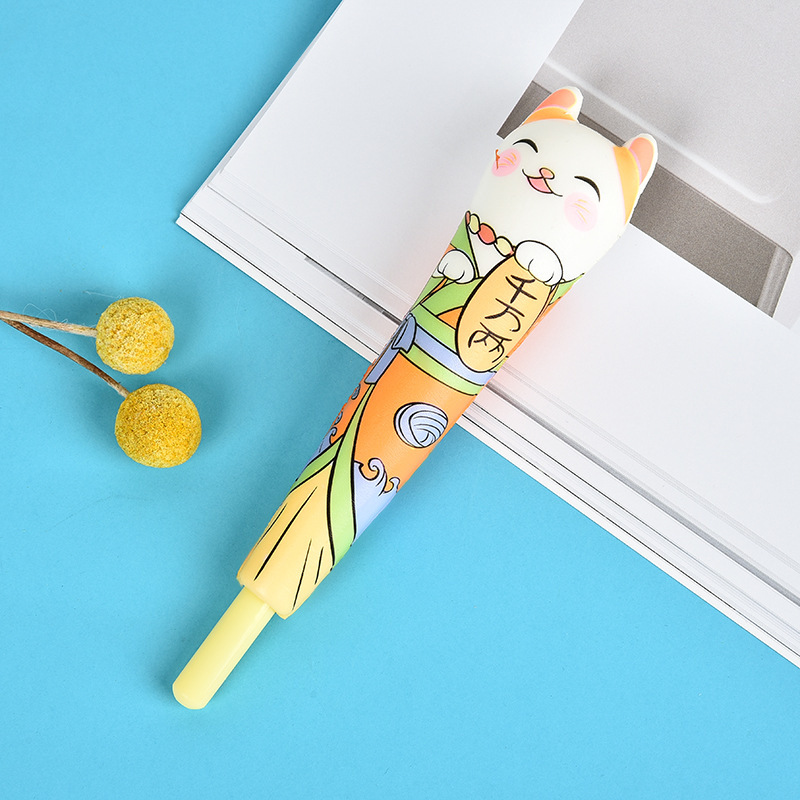 2 in 1 Fortune Cat Ball Pen and Squeeze Toy 4