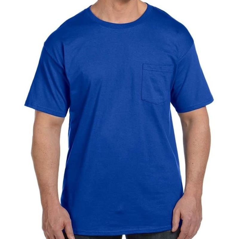 Hanes 6.1 Oz. Beefy-T® With Pocket 4