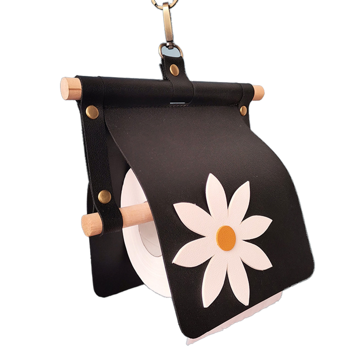 PU Leather Paper Towel Holder 4