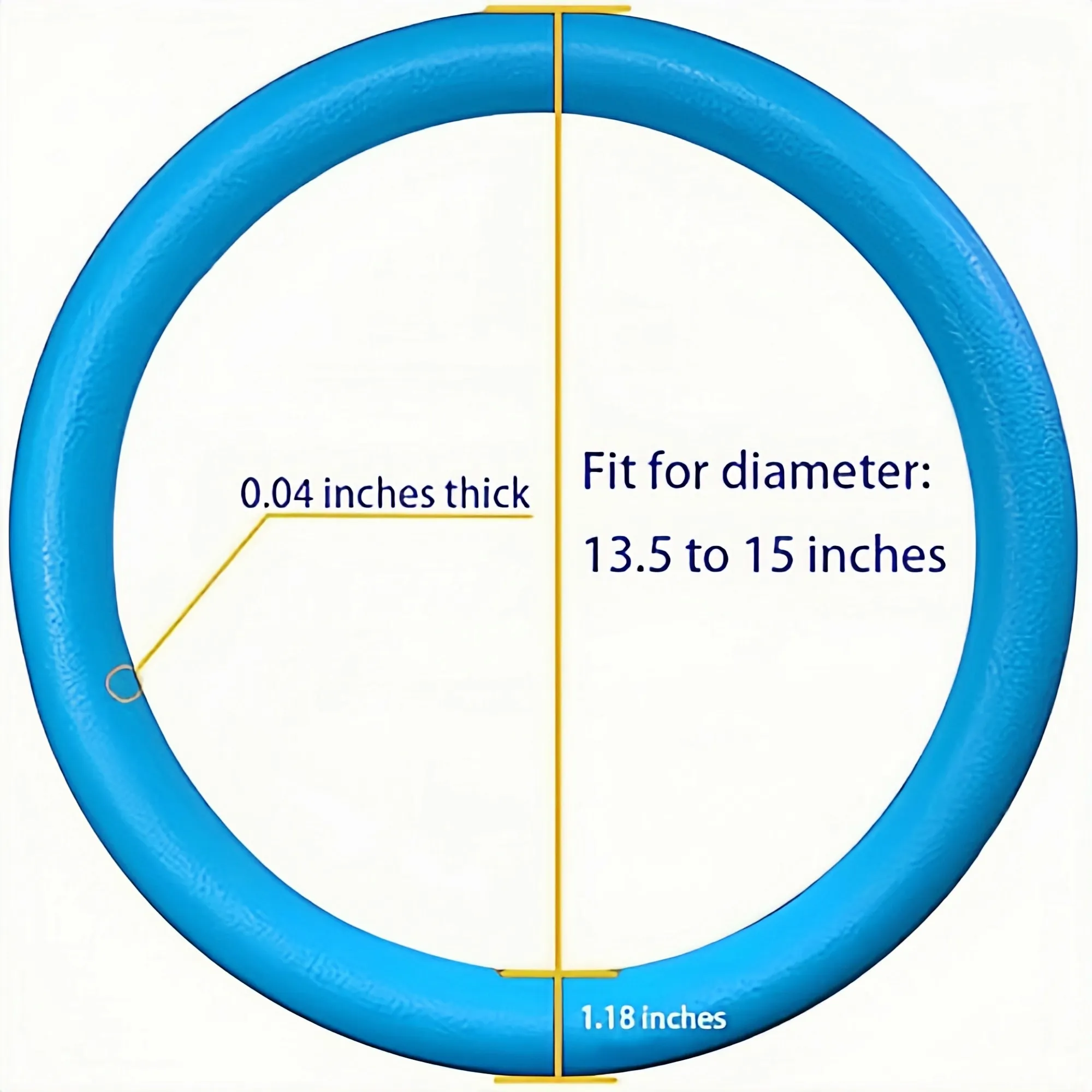 Silicone Car Steering Wheel Protector 3