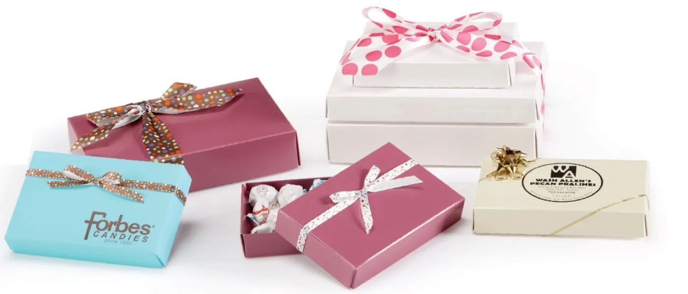 2-Piece Candy Boxes - Colored