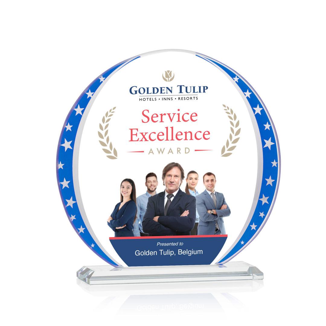 Mystique Circle VividPrint™ Award 12