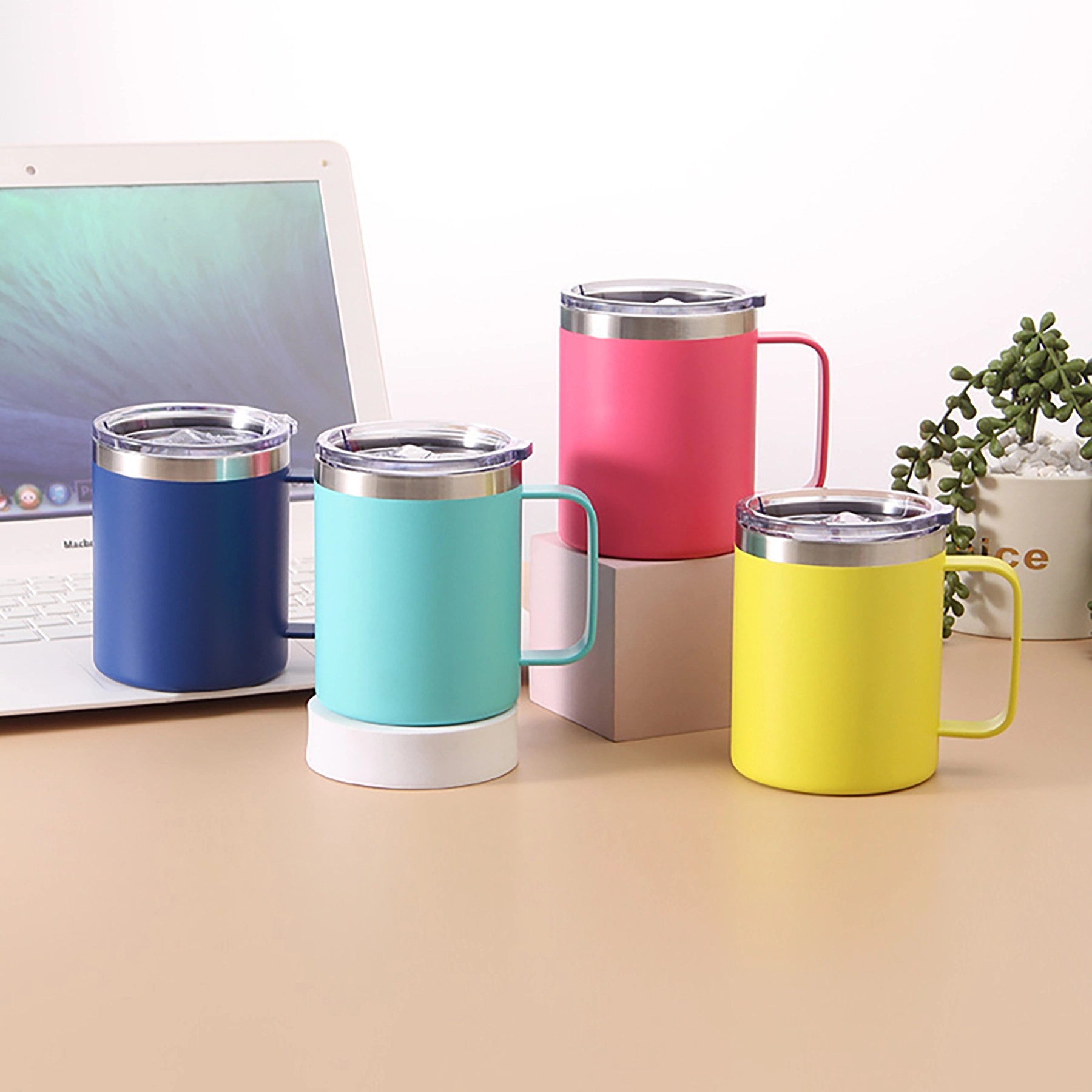14Oz Stainless Steel Double-Layer Vacuum Insulation Cup 1