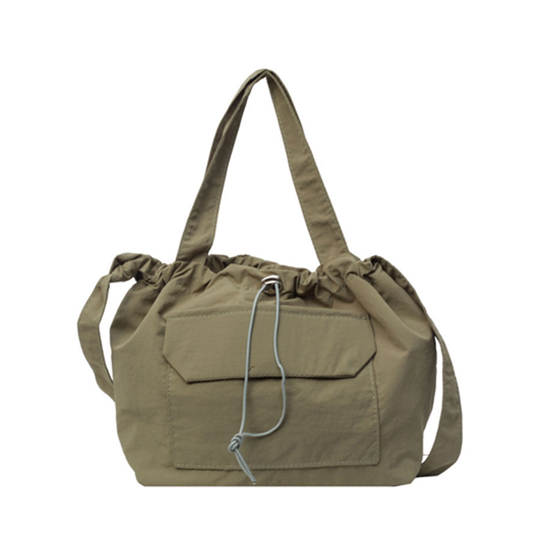 Solid Color Hand Portable Shoulder Bag 9