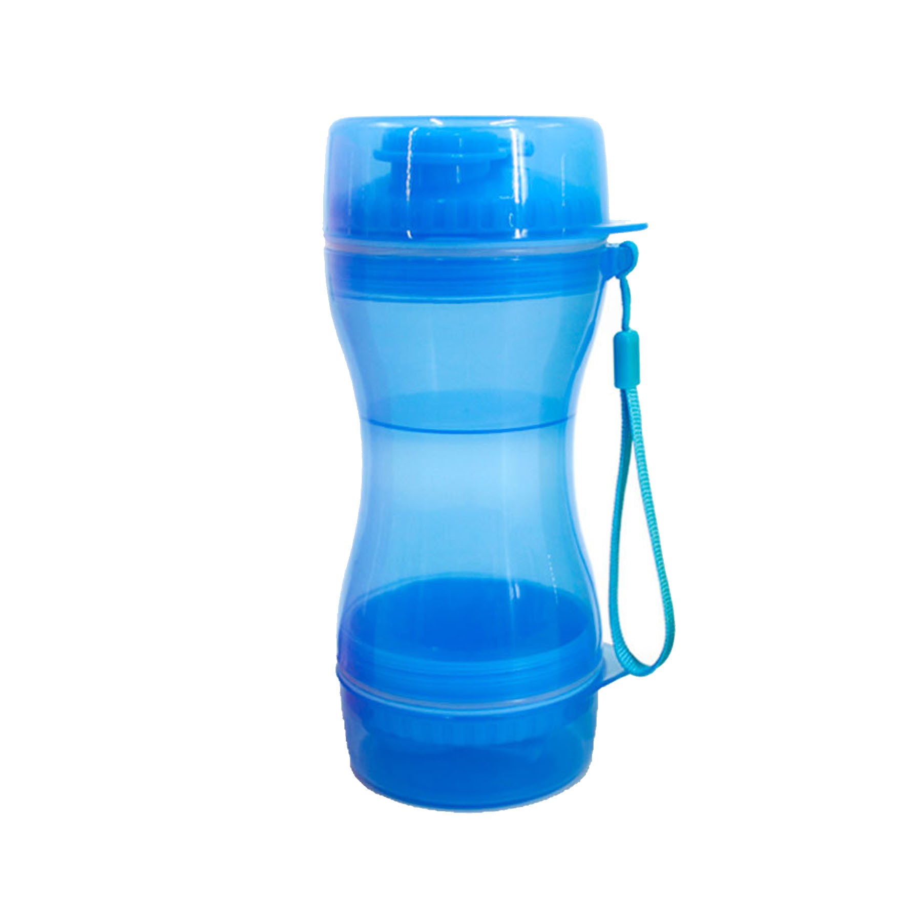 2-in-1 Pet Food Water Bottle with Bowl 5