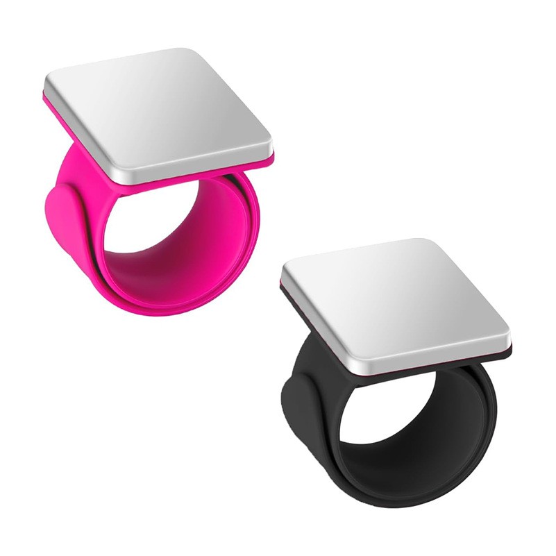 Magnetic Snap Bracelet Hair Clip Holder 4
