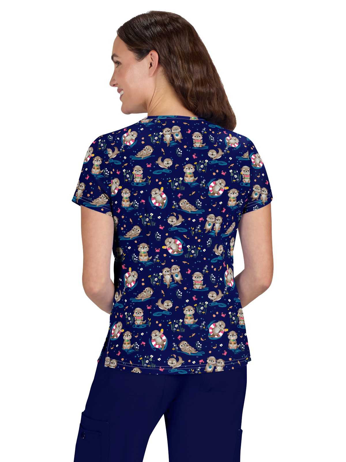 koi - Basics - Women's Two-Pocket Athletic-Inspired, Breathable Mesh Leslie Top 12